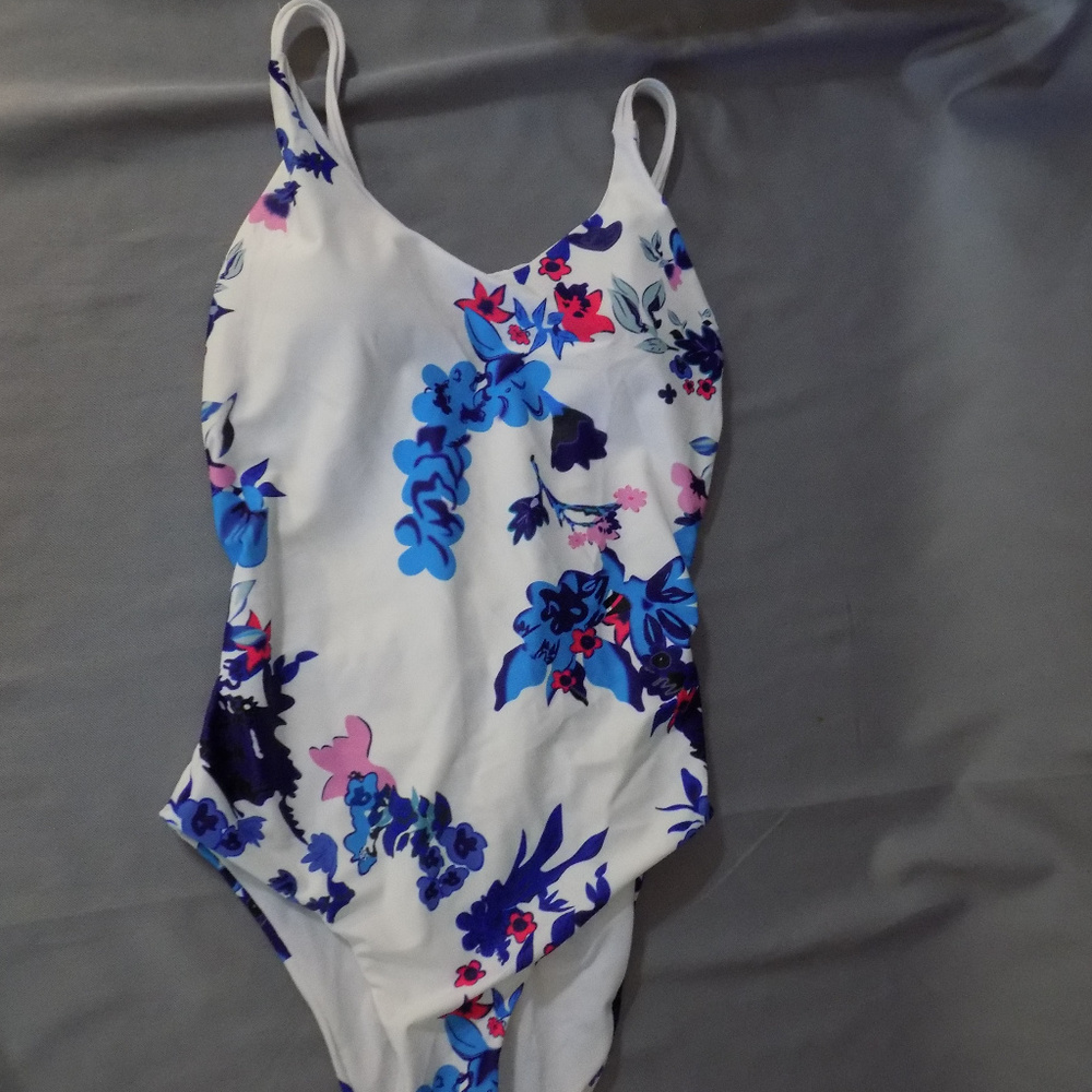 floral swim suit